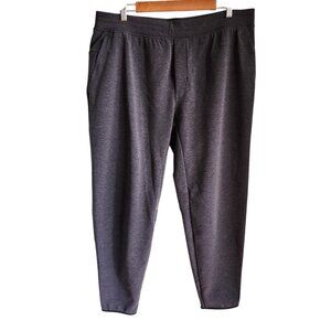 Lululemon Pants XXL Men's Gray Grey GridLiner Fleece Jogger Sweatpants